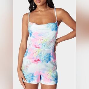 Bebe romper with removable cape